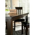 thumbnail image 2 of Ashley Haddigan Rectangular Butterfly Dining Table in Dark Brown, 2 of 2