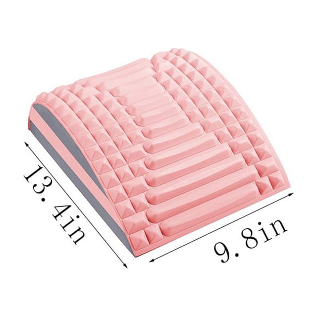 Pompotops Lumbar Relaxer Lumbar Stretch Massage Relaxation Spine Correction Extension Assisted Lumbar Backrest Clearance