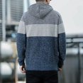 thumbnail image 5 of Suéter con cremallera para hombre, nuevo, abrigos gruesos, jerséis, top de cachemira, ropa de calle, cárdigan de punto para hombre, estilo coreano, vintage, barato, abierto, 5 of 5