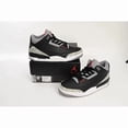 thumbnail image 3 of Size 10.5 - A i r-Jor-dan 3 Retro OG 2024 Black Cement, 3 of 6