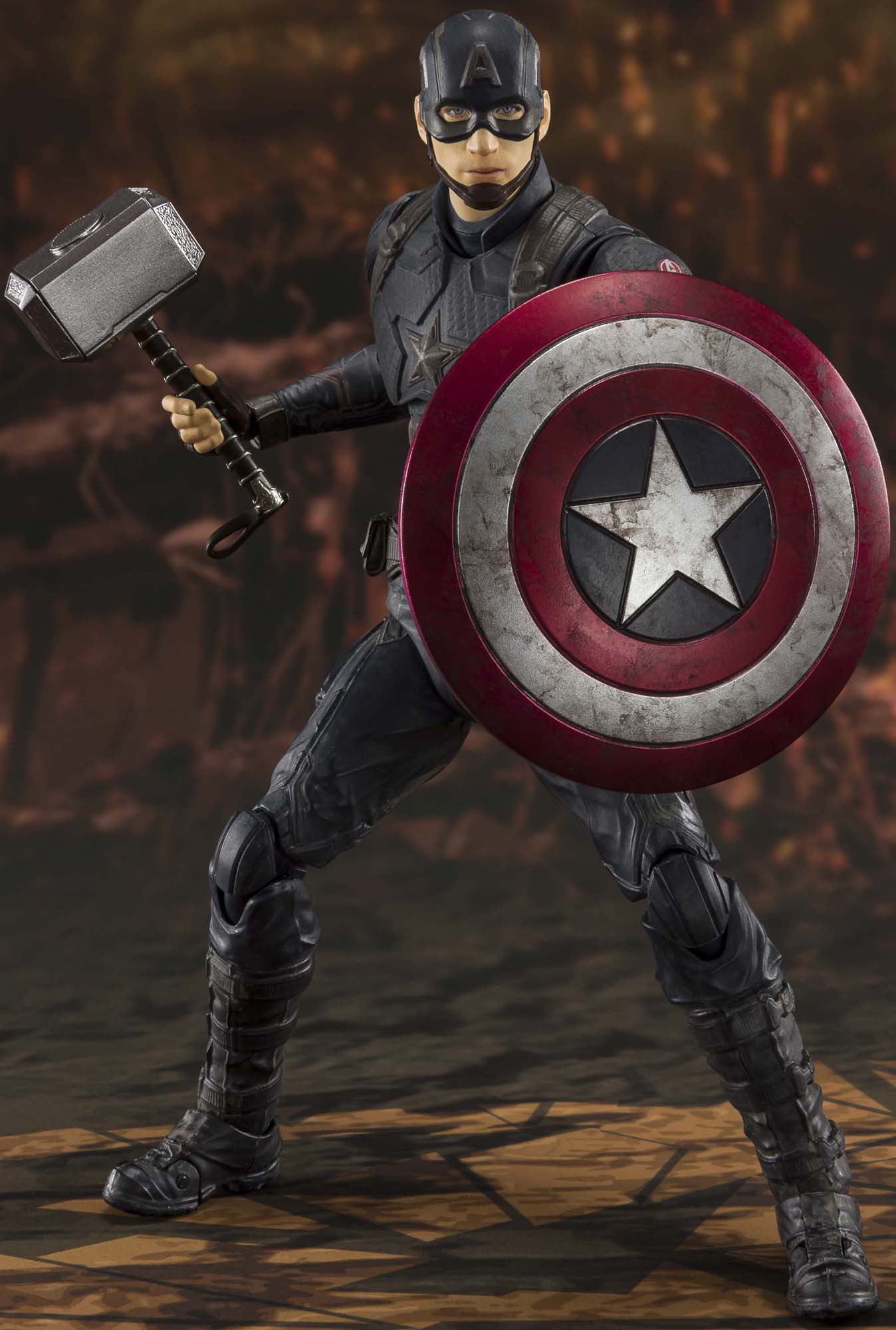 S.H.Figuarts SHF Avengers Infinity War Captain America 6'' PVC Figure 