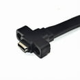 thumbnail image 2 of USB 3.1 Front Panel Type E Male To USB-C Type C Expansion Cable Computer Motherboard Connector Wire Cord Line, 80Cm, 2 of 5