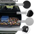 thumbnail image 6 of Qpednta Heavy Duty Trunk Mat 29"x39" Non-Slip Cute Flowers Cargo Liner, All-Weather Resistant Polyester Mat Keeps Trunk Clean from Mud Snow Rain for Outdoor Sports Gear & Pet Travel, 6 of 7