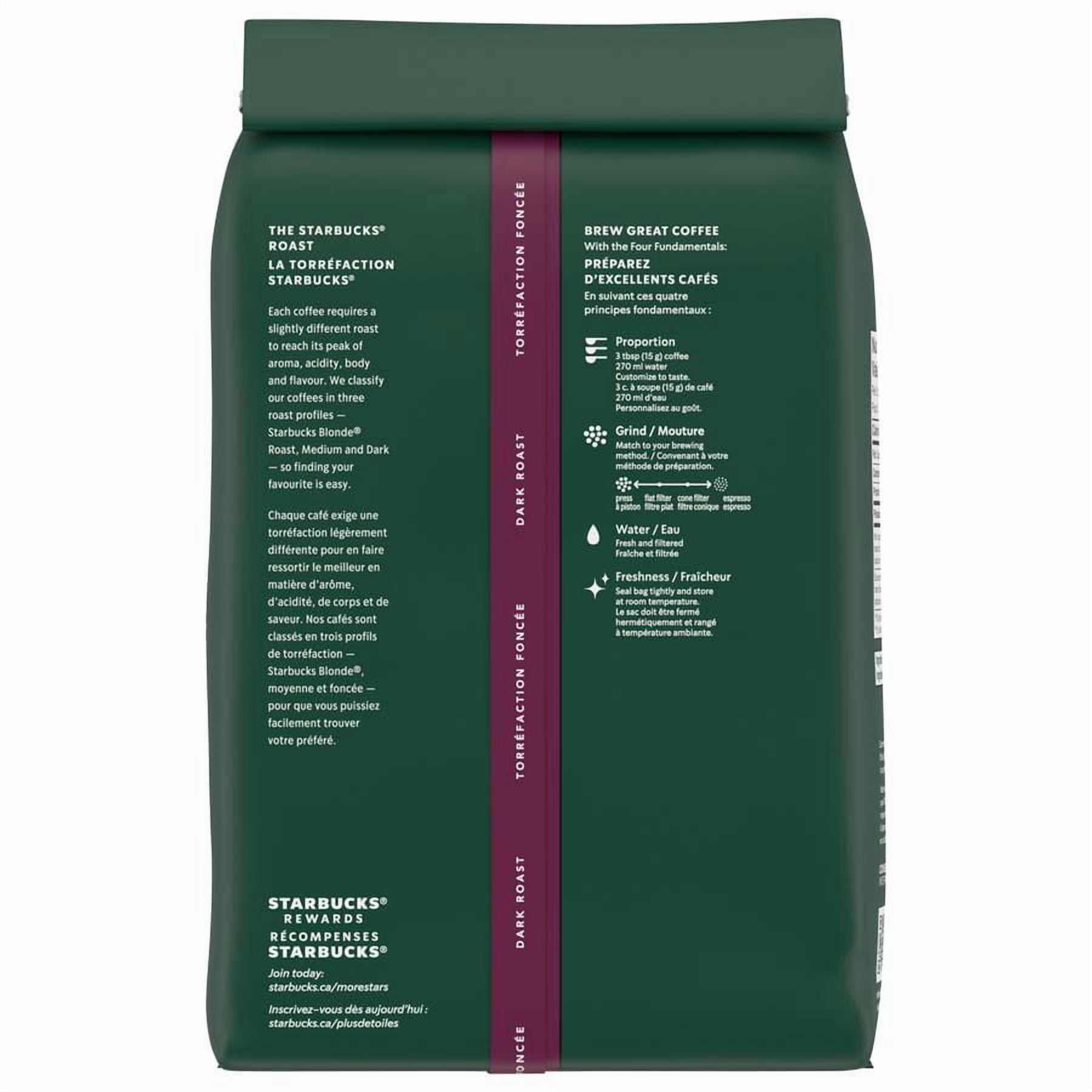 Café en grains STARBUCKS Torréfaction Espresso, 907 g