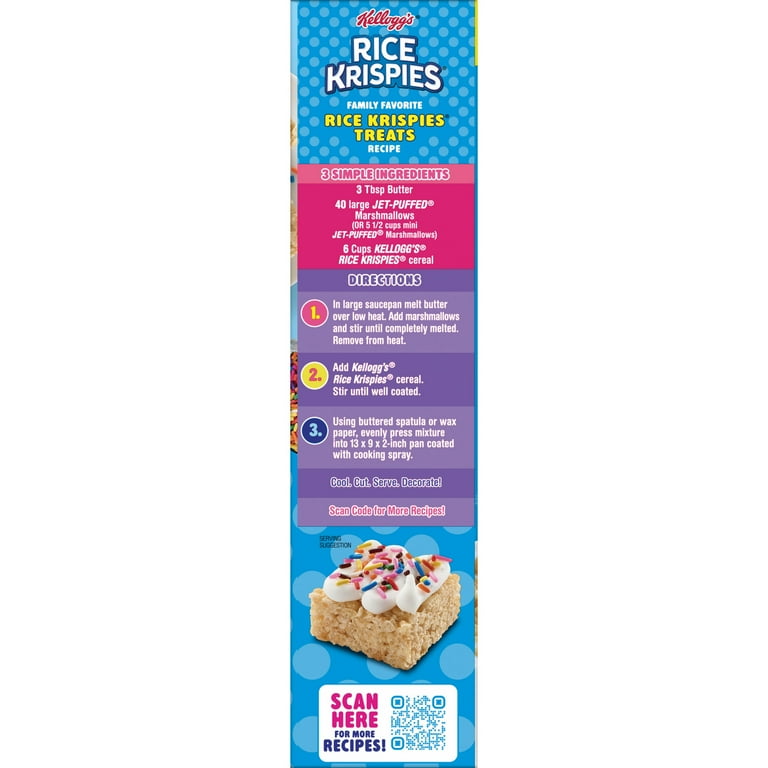 Kellogg's Rice Krispies Original Breakfast Cereal, 18 oz Family