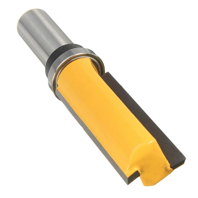 Recta de Flauta a Ras Borde de Fresado Corte de Trozos de Madera de Ranura /4 * Sunnimix Bit de enrutador empotrado