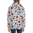 thumbnail image 6 of Kdxio Ladybugs And Flowers 1 Pattern Kids Boys Girls Zip Up Hoodie 3D Printed Hooded Sweatshirt Hoody Coat with Pocket 7-12 Y-Small, 6 of 6