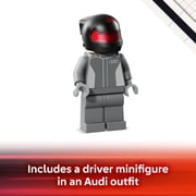 LEGO Speed Champions Audi Revolut F1 Team R26 Race Car Toy - Building Sets for Boys & Girls, Ages 10+ F1 Car Kit for Display or Play - Gift for Birthdays - 77259