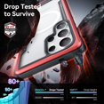 thumbnail image 3 of Funda magnética RAPTIC Shield para Samsung Galaxy S25 Ultra Red, 3 of 9