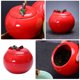 thumbnail image 5 of Tarro de cerámica para cocina, recipiente tradicional con forma de manzana para guardar té, tarro decorativo de cerámica con tapa, bote para cocina, decoración del hogar, 5 of 8