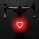 thumbnail image 3 of Luz trasera multifunción para bicicleta, luces traseras LED recargables, accesorios inalámbricos para luz trasera de bicicleta, 3 of 5