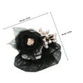 thumbnail image 2 of unbranded Hair Net Para Bun Negro Con Accesorio Femenino Cómodo Para Trabajo Y Diario, 2 of 6