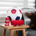 thumbnail image 4 of Coca-Cola Soccer Ball 5 Can Mini Fridge, 12V DC/110V AC, Portable Cooler for Drinks & Snacks, 4 of 7