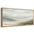thumbnail image 4 of Large Framed Canvas Wall Art Minimalist Abstract Landscape Print for Living Room Decoration - 60"x30" Natural Frame, 4 of 7