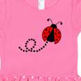 thumbnail image 3 of Inktastic Cute Red Ladybug Girls Toddler Dress, 3 of 4