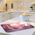 thumbnail image 6 of Pretty Waterfall Dish Drying Mat, Absorbent Microfiber Pad Protector For Kitchen Counter Top Mat Dish Drainboard 16x18in Home Decor, 6 of 7