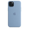 thumbnail image 5 of Funda de silicona para Apple iPhone 15 Plus con MagSafe Winter Blue, 5 of 5