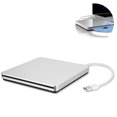 thumbnail image 2 of Lecteur CD DVD Externe, USB Type C Portable Externe Ultra Mince Brûleur Super Lecteur Lecteur Optique CD RW DVD RW Duplicateur de Disque Compatible avec Mac MacBoo, 2 of 5