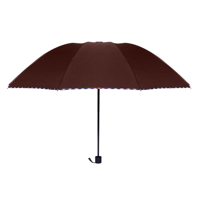 Large Umbrella for Rain Extra Large 110 cm Diameter Double-Layer Sunshade Folding Umbrella with Reinforced Ribs and Waterproof Coating