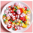thumbnail image 2 of Venta al por mayor, bonitos abalorios de resina Kawaii con dibujos de dulces, cabujones planos para fabricación de joyería, horquilla para el pelo DIY, funda para teléfono, juguetes artesanales de lim, 2 of 4