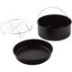 thumbnail image 1 of Accesorios para hornear en freidora de aire para pasteles y pizzas, sartén para pizza, parrilla para barbacoa, freidora de aire para una vida sencilla, para Gowise, para Cosori, 6 pulgadas, 1 of 3