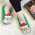 thumbnail image 2 of Christmas Slippers House Shoes for Women Fluffy Soft Cozy Bedroom Cartoon Plush Cute Slippers for Indoor Outdoor Use, 2 of 8