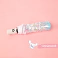 thumbnail image 4 of Hello Kitty Sanrio Cinnamoroll Kawaii Kuromi Anime Figure, paraguas plegable automático, transparente, grueso, viento, lluvia, engranaje, 4 of 5
