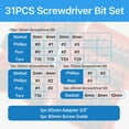 thumbnail image 2 of 31PCS Security Bit Set, Screwdriver Bit Sets, 2 of 4