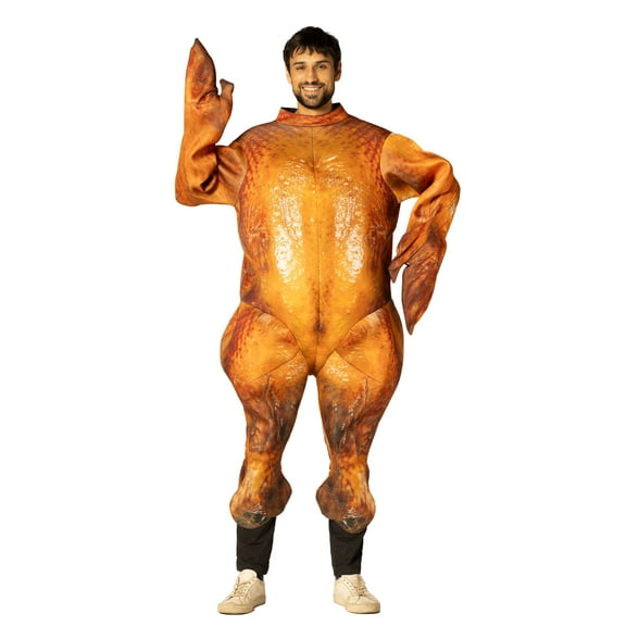 Imposta Costumes Cooked Turkey Thanksgiving Halloween Costume, Brown, Adult One Size, 30019-OS