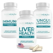 Liver Health, Immuno and Toenail Fungus Bundle by PureHealth Research