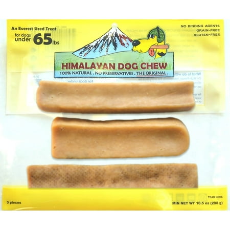 Himalayan Pet Supply; The Original; Himalayan Dog Chew - Yellow- For Dogs Under 65 lbs