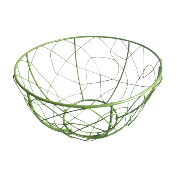 Organizador de almacenamiento de huevos, cuenco para verduras, fácil de usar, cesta de almacenamiento de frutas única, contenedor de almacenamiento de Verde