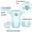 Blue, variant on iDzn Pack of 2, My 1st st. Patrick's Day & They See Me Strolli' They Hatin Funny Rompers For Babies, Newborn Baby Unisex Bodysuits, Infant Jumpsuits, Toddler 0-24 Months Kids One-Piece Oufits