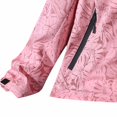 thumbnail image 4 of Lovskoo Women's Rain Jacket Technical Casual Waterproof Windbreaker Outdoor Couples Thin Jacket Lapel Zipper Loose Soft Top Long Sleeve Hooded Coat/Jacket Pink, 4 of 6