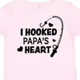thumbnail image 4 of Inktastic I Hooked Papa's Heart with Fishing Rod Boys or Girls Toddler T-Shirt, 4 of 5