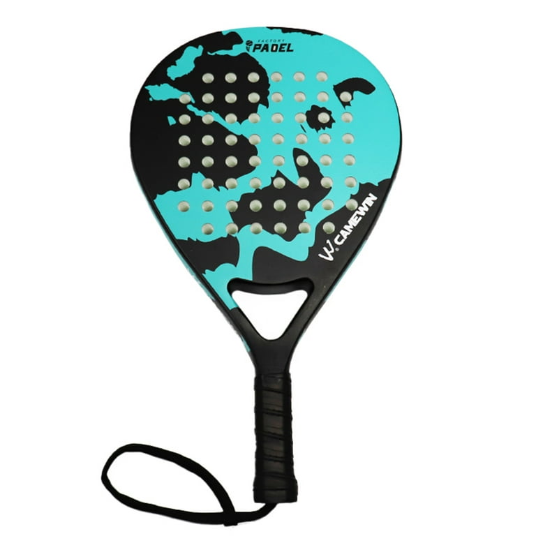 Paddle Tennis Racket Carbon Fiber Pop Paddle Tennis Racquets Professional  Beach Padel Racket with Cover Bag