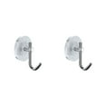 thumbnail image 3 of maskred Multi-purpose Acrylic Luxury Wall Hook Strong Bearing Capacity Suitable For All Settings silver 2Set, 3 of 6
