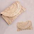 thumbnail image 2 of CHOK Summer Bohemia Handmade Rattan Woven Handbag Straw Knitted Messenger Bag, 2 of 5