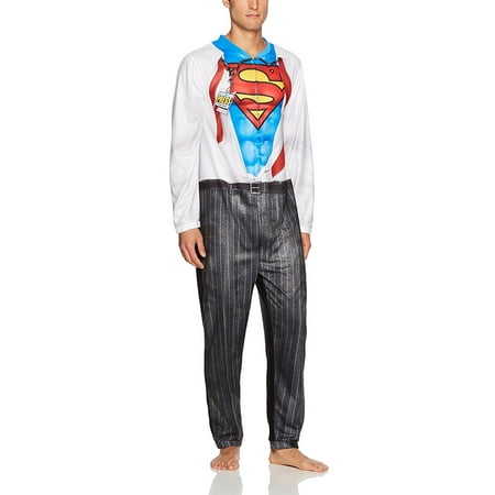 - DC Comics Superman Clark Kent Men's Cosplay Union Suit
