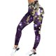 thumbnail image 3 of MKLEKYY Conjunto deportivo mujer Pantalones de yoga largos con estampado brillante y estampado Mardi para mujer, 3 of 4