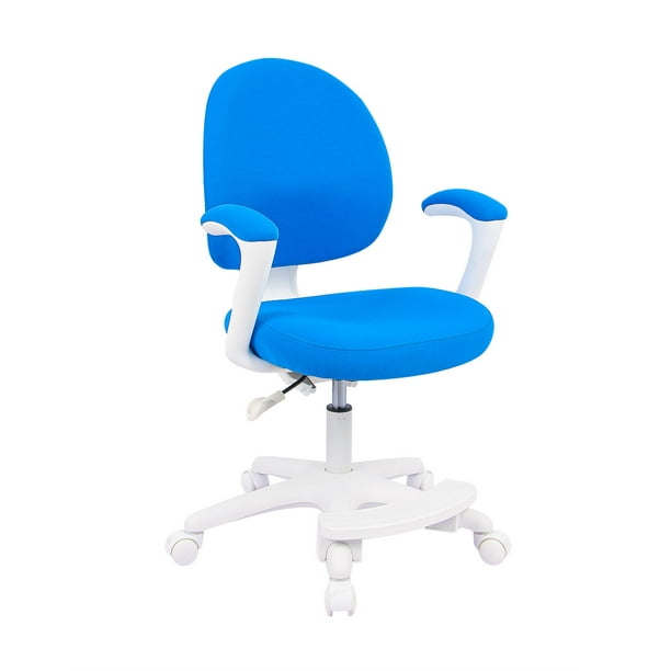 Chaise ergonomique pour enfants, chaise de bureau d'étude avec repose-pieds  et hauteur réglable, fauteuils à coussin moelleux pour enfants 
