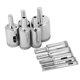 thumbnail image 1 of 10 unids/set broca de núcleo recubierta de diamante 6 ~ 30mm sierra perforadora para azulejos cerámica vidrio porcelana mármol, 1 of 8
