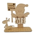 thumbnail image 1 of Puntoco Manualidades de madera Decoraciones navideñas Decoraciones de calendario Liquidación de adornos de decoración interior y exterior en Navidad, 1 of 6