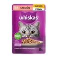 thumbnail image 3 of Whiskas Original Carne 20 kg + Caja Whiskas Sobre Gato Filets Salmon 85 g (12 Pzas), 3 of 4