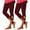 Wine-2, variant on JIUKE 2 Pack Capri Leggings for Women High Waisted Belly Control Capris Casual Solid Color Cropped Pants
