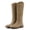 Camel, variant on Riding Boots For Women Round Toe Chunky Heel Knee High Boots Vintage Metal Hardware Tall Booties Pull on 2029 Fall Winter