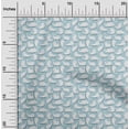 thumbnail image 2 of oneOone Rayon Light Blue Fabric Asian Kawaii Craft Projects Decor Fabric Printed By The Yard 56 Inch Wide, 2 of 4