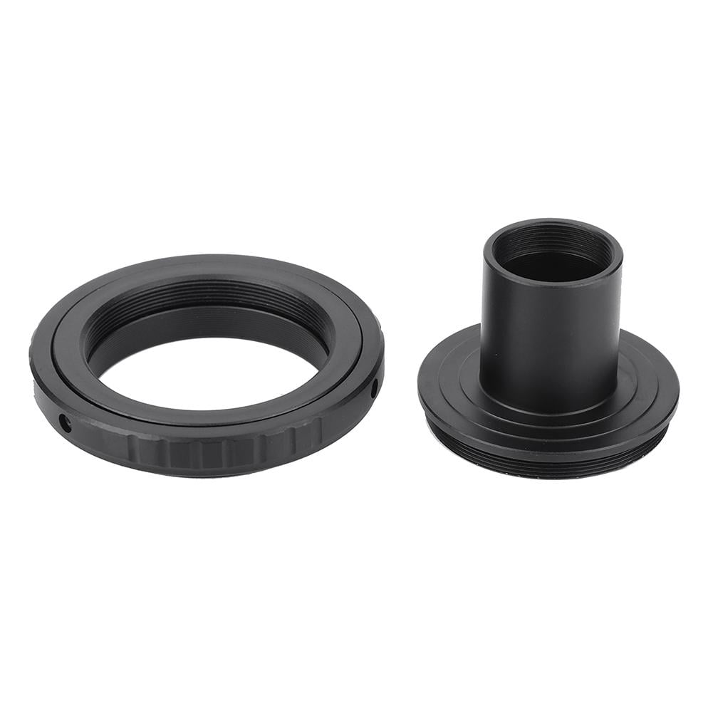 Metal Microscope Eyepiece Adapter Ring 23.2mm T Mount Microscope Eyepiece Lens Adapter Ring for Nikon AI Mounts SLR Camera 