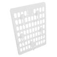 thumbnail image 4 of AURARMLET Storage Shelf Rack with Pegboard 1 Set White Plastic for Kitchen Bathroom Bedroom 11.8x8.3in, 4 of 8