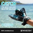thumbnail image 2 of Juego de guantes de agua Waboba Catch Pro con pelota que rebota en el agua, 2 of 6